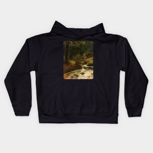 Brook in the Woods near Oosterbeek Kids Hoodie